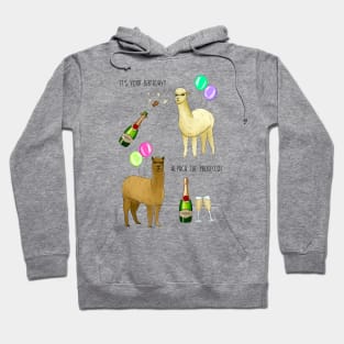 Alpaca the Prosecco Hoodie